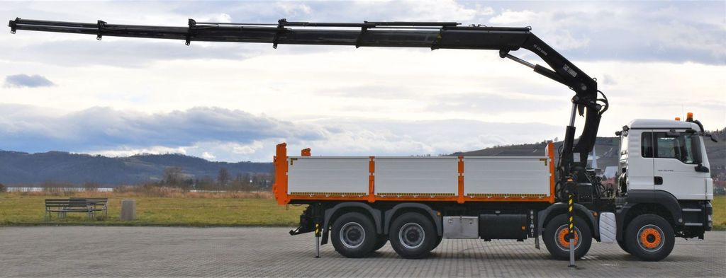 MAN TGS 35.440 * HIAB 322 EP-5HIPRO+FUNK / 8x4! - Φορτηγό με γερανό, Φορτηγό ανατρεπόμενο: φωτογραφία 5 MAN TGS 35.440 * HIAB 322 EP-5HIPRO+FUNK / 8x4! - Φορτηγό με γερανό, Φορτηγό ανατρεπόμενο: φωτογραφία 5