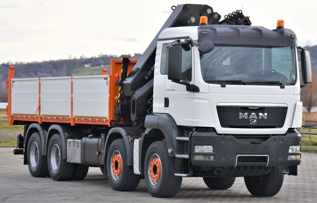 MAN TGS 35.440 * HIAB 322 EP-5HIPRO+FUNK / 8x4! - Φορτηγό ανατρεπόμενο, Φορτηγό με γερανό: φωτογραφία 3 MAN TGS 35.440 * HIAB 322 EP-5HIPRO+FUNK / 8x4! - Φορτηγό ανατρεπόμενο, Φορτηγό με γερανό: φωτογραφία 3