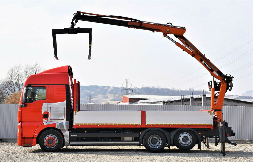 MAN TGX 26.440 Pritsche 6,60 m*TEREX 135.2-A11 - Φορτηγό με γερανό: φωτογραφία 5 MAN TGX 26.440 Pritsche 6,60 m*TEREX 135.2-A11 - Φορτηγό με γερανό: φωτογραφία 5