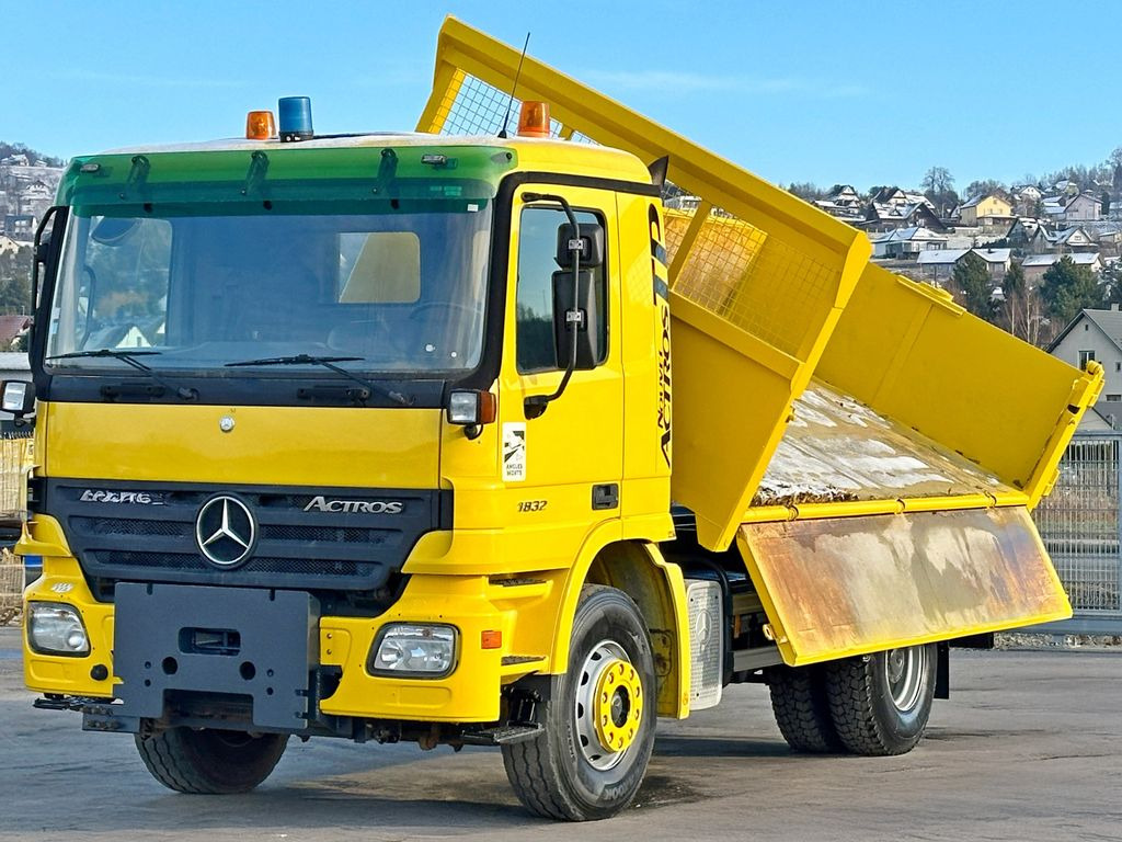 Mercedes-Benz ACTROS 1832* KIPPER 4,60 m + BORDMATIC * TOP - Φορτηγό ανατρεπόμενο, Φορτηγό με γερανό: φωτογραφία 3 Mercedes-Benz ACTROS 1832* KIPPER 4,60 m + BORDMATIC * TOP - Φορτηγό ανατρεπόμενο, Φορτηγό με γερανό: φωτογραφία 3