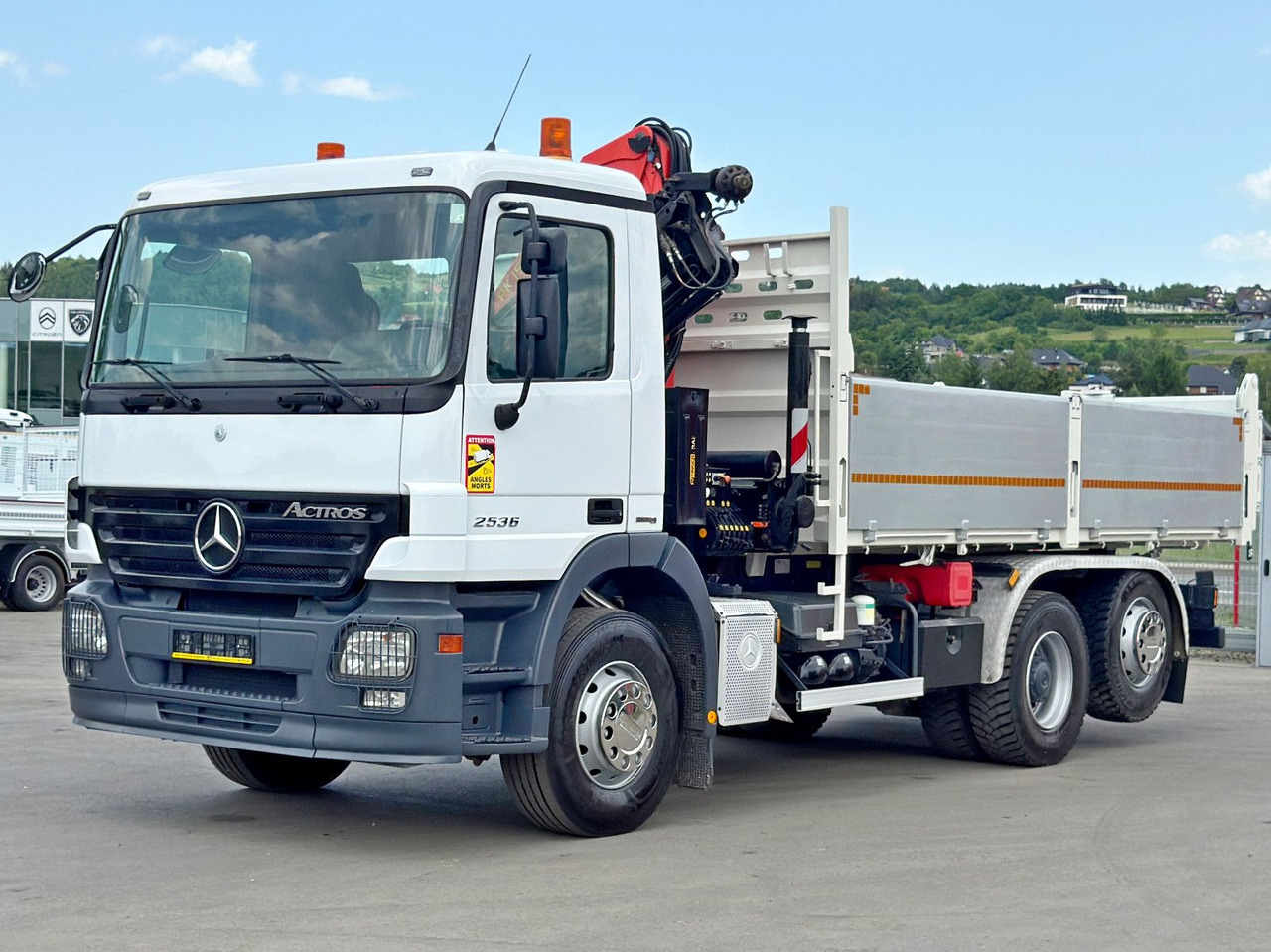 Mercedes-Benz ACTROS 2536* KIPPER 5,30m * PK 15500 + FUNK* TOP - Φορτηγό ανατρεπόμενο, Φορτηγό με γερανό: φωτογραφία 3 Mercedes-Benz ACTROS 2536* KIPPER 5,30m * PK 15500 + FUNK* TOP - Φορτηγό ανατρεπόμενο, Φορτηγό με γερανό: φωτογραφία 3