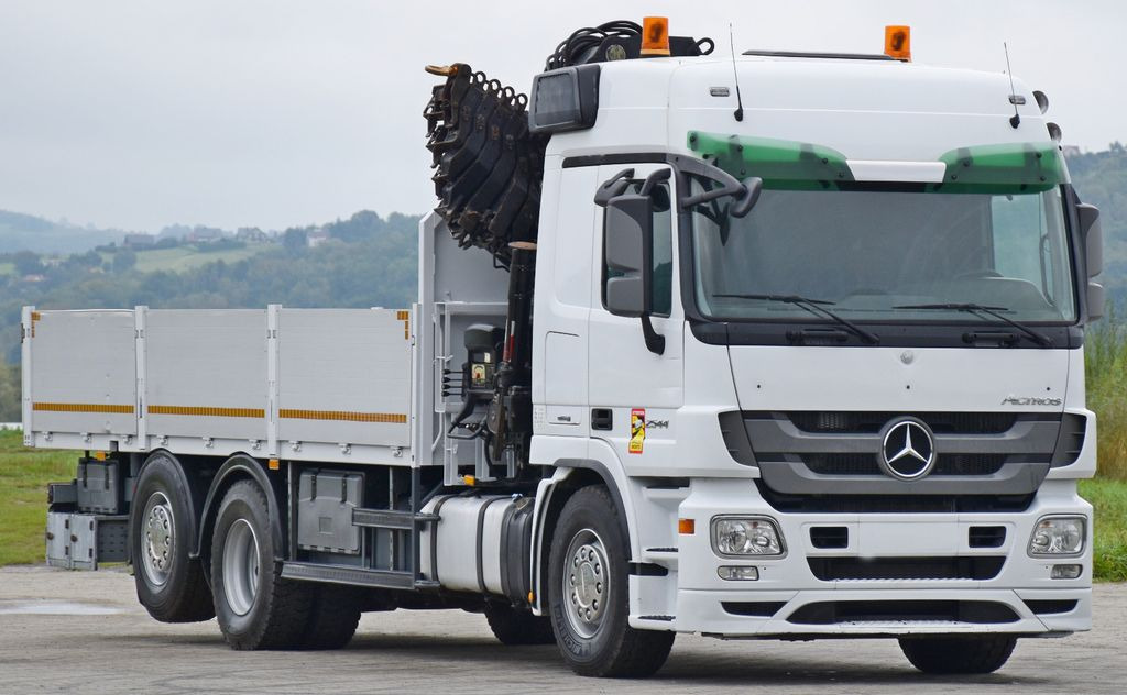 Mercedes-Benz ACTROS 2544 * HIAB 377 E - 8 HIPRO + FUNK* TOP Mercedes-Benz ACTROS 2544 * HIAB 377 E - 8 HIPRO + FUNK* TOP - Φορτηγό με γερανό, Φορτηγό με ανοιχτή καρότσα: φωτογραφία 4 Mercedes-Benz ACTROS 2544 * HIAB 377 E - 8 HIPRO + FUNK* TOP Mercedes-Benz ACTROS 2544 * HIAB 377 E - 8 HIPRO + FUNK* TOP - Φορτηγό με γερανό, Φορτηγό με ανοιχτή καρότσα: φωτογραφία 4