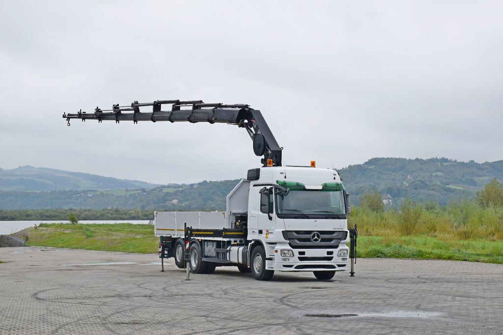 Mercedes-Benz ACTROS 2544 * HIAB 377 E - 8 HIPRO + FUNK* TOP Mercedes-Benz ACTROS 2544 * HIAB 377 E - 8 HIPRO + FUNK* TOP - Φορτηγό με γερανό, Φορτηγό με ανοιχτή καρότσα: φωτογραφία 2 Mercedes-Benz ACTROS 2544 * HIAB 377 E - 8 HIPRO + FUNK* TOP Mercedes-Benz ACTROS 2544 * HIAB 377 E - 8 HIPRO + FUNK* TOP - Φορτηγό με γερανό, Φορτηγό με ανοιχτή καρότσα: φωτογραφία 2