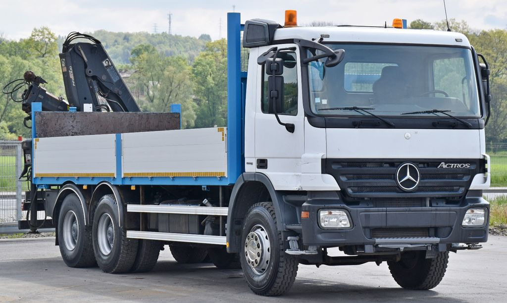 Mercedes-Benz ACTROS 2632 * HIAB 144BS-2HIDUO+FUNK / 6x4 - Φορτηγό με γερανό: φωτογραφία 3 Mercedes-Benz ACTROS 2632 * HIAB 144BS-2HIDUO+FUNK / 6x4 - Φορτηγό με γερανό: φωτογραφία 3