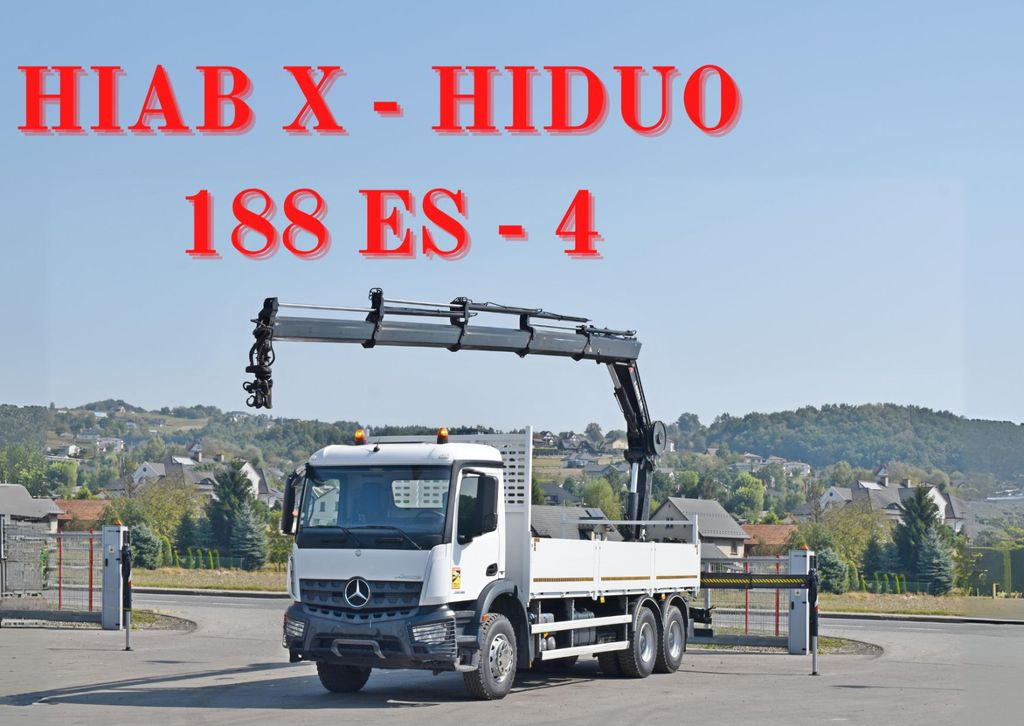 Mercedes-Benz ACTROS 2636 *HIAB X-HIDUO 188 ES-4/FUNK + * 6x4 Mercedes-Benz AROCS 2636 *HIAB X-HIDUO 188 ES-4/FUNK + * 6x4 - Φορτηγό με γερανό, Φορτηγό με ανοιχτή καρότσα: φωτογραφία 1 Mercedes-Benz ACTROS 2636 *HIAB X-HIDUO 188 ES-4/FUNK + * 6x4 Mercedes-Benz AROCS 2636 *HIAB X-HIDUO 188 ES-4/FUNK + * 6x4 - Φορτηγό με γερανό, Φορτηγό με ανοιχτή καρότσα: φωτογραφία 1