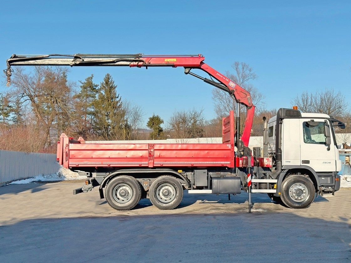 Mercedes-Benz ACTROS 2636* KIPPER 5,25 + BORDMATIC / 6x4 - Φορτηγό ανατρεπόμενο: φωτογραφία 4 Mercedes-Benz ACTROS 2636* KIPPER 5,25 + BORDMATIC / 6x4 - Φορτηγό ανατρεπόμενο: φωτογραφία 4