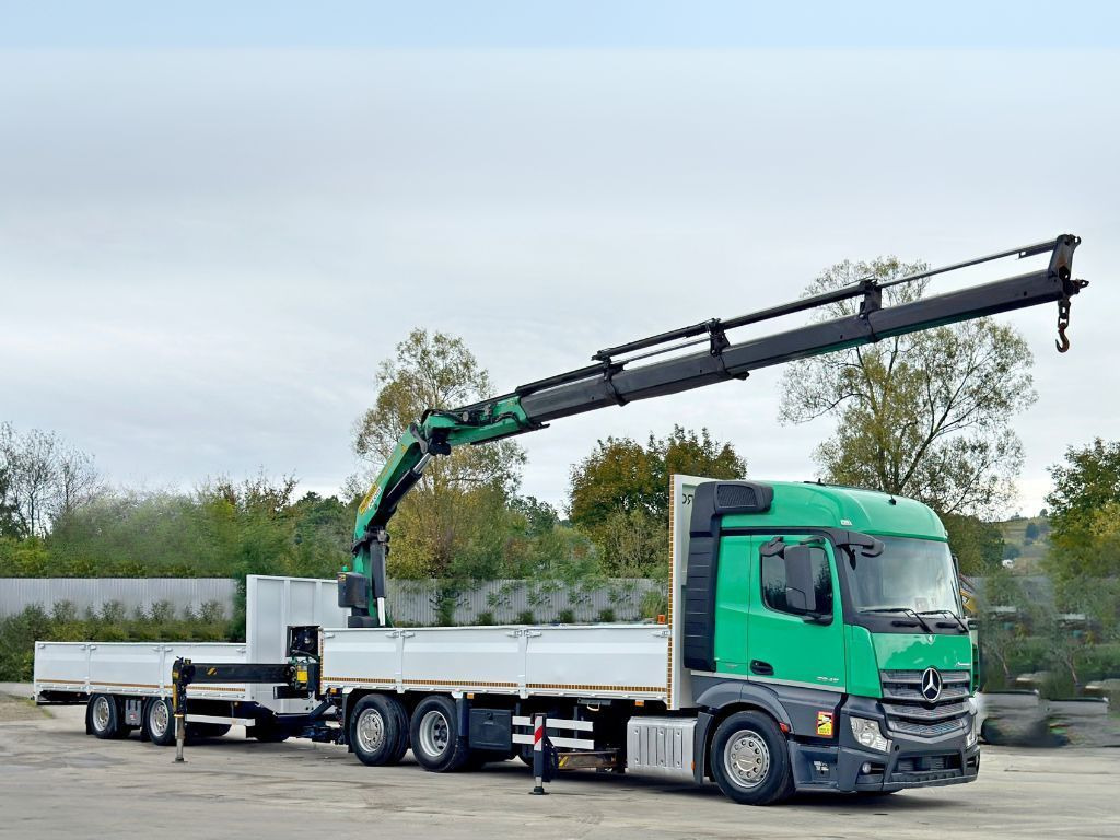 Mercedes-Benz ACTROS 2645* PK 34002 - SH C/FUNK+Anhänger* TOP - Φορτηγό με γερανό: φωτογραφία 2 Mercedes-Benz ACTROS 2645* PK 34002 - SH C/FUNK+Anhänger* TOP - Φορτηγό με γερανό: φωτογραφία 2