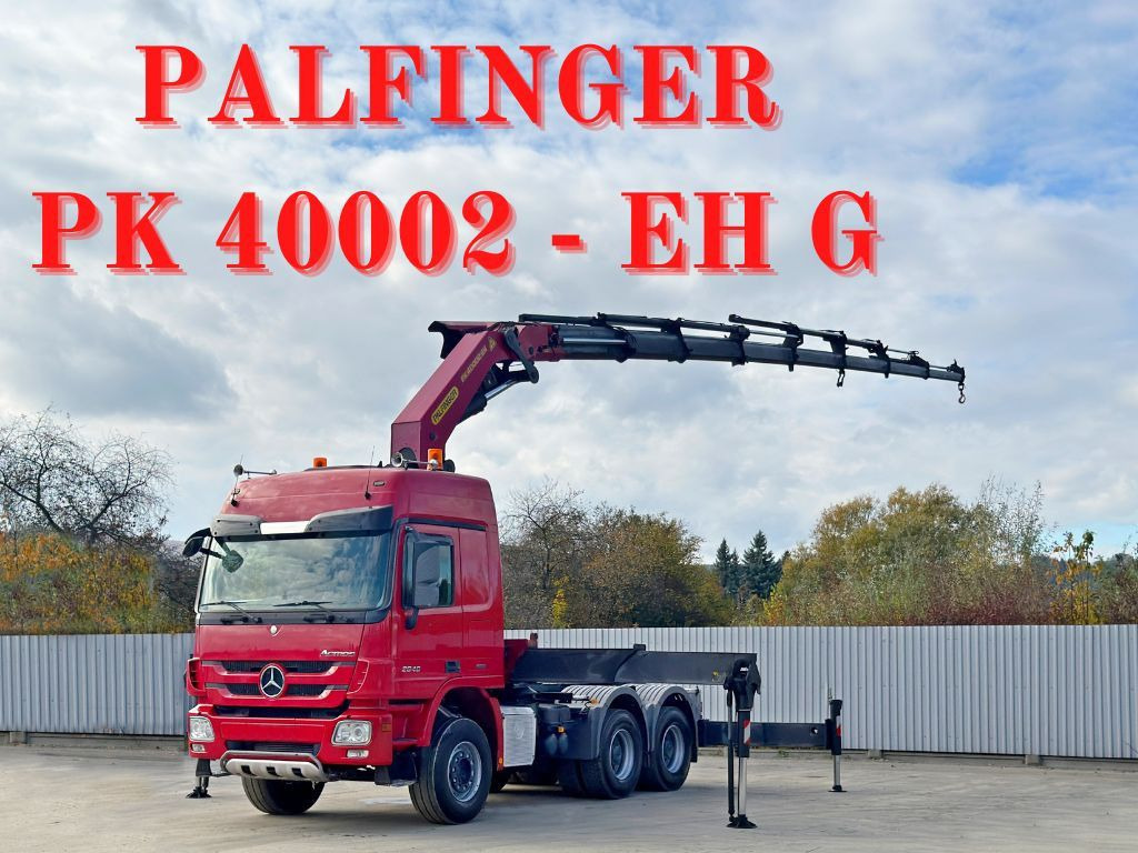 Mercedes-Benz ACTROS 2646 * PK 40002 - EH G + FUNK / 6x4 * TOP - Τράκτορας: φωτογραφία 1 Mercedes-Benz ACTROS 2646 * PK 40002 - EH G + FUNK / 6x4 * TOP - Τράκτορας: φωτογραφία 1