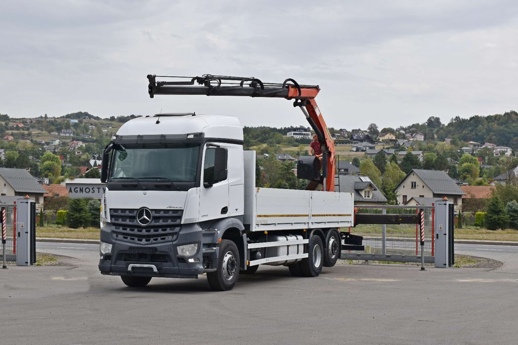 Mercedes-Benz AROCS 2542* PK 13001-K B* TOPZUSTAND - Φορτηγό με γερανό, Φορτηγό με ανοιχτή καρότσα: φωτογραφία 2 Mercedes-Benz AROCS 2542* PK 13001-K B* TOPZUSTAND - Φορτηγό με γερανό, Φορτηγό με ανοιχτή καρότσα: φωτογραφία 2