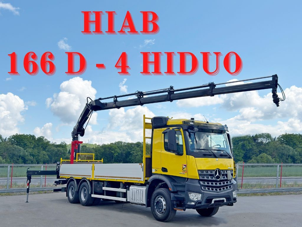 Mercedes-Benz AROCS 2636 *HIAB 166 D-4 HIDUO + FUNK* 6x4 - Φορτηγό με γερανό: φωτογραφία 1 Mercedes-Benz AROCS 2636 *HIAB 166 D-4 HIDUO + FUNK* 6x4 - Φορτηγό με γερανό: φωτογραφία 1