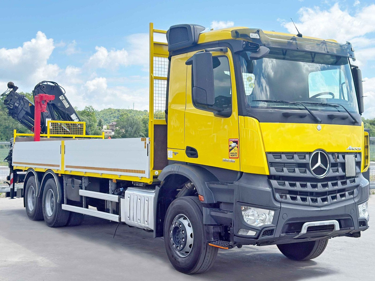 Mercedes-Benz AROCS 2636 *HIAB 166 D-4 HIDUO + FUNK* 6x4 - Φορτηγό με γερανό: φωτογραφία 3 Mercedes-Benz AROCS 2636 *HIAB 166 D-4 HIDUO + FUNK* 6x4 - Φορτηγό με γερανό: φωτογραφία 3