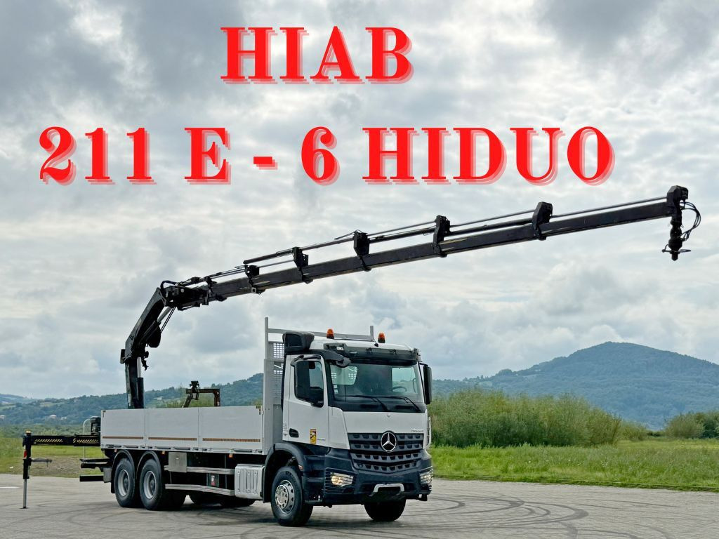 Mercedes-Benz AROCS 2636 * HIAB 211 E-6 HIDUO/FUNK *6x4 - Φορτηγό με γερανό: φωτογραφία 1 Mercedes-Benz AROCS 2636 * HIAB 211 E-6 HIDUO/FUNK *6x4 - Φορτηγό με γερανό: φωτογραφία 1
