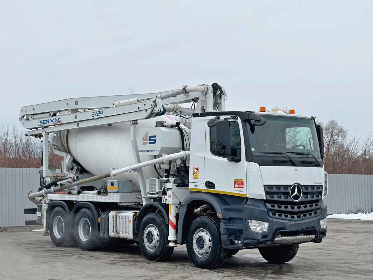 Mercedes-Benz AROCS 3743 * Betonpumpe + FUNK * 8x4 * TOP - Αντλία σκυροδέματος: φωτογραφία 1 Mercedes-Benz AROCS 3743 * Betonpumpe + FUNK * 8x4 * TOP - Αντλία σκυροδέματος: φωτογραφία 1