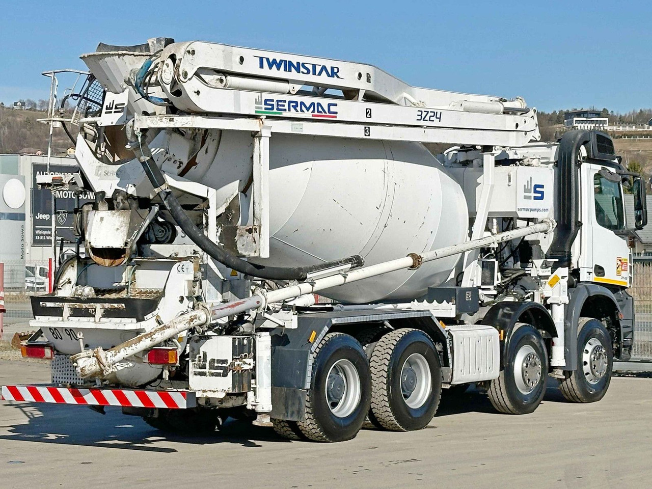 Καινούριο Μπετονιέρα αντλία Mercedes-Benz AROCS 3743 * Betonpumpe + FUNK * 8x4 * TOP: φωτογραφία 6 Καινούριο Μπετονιέρα αντλία Mercedes-Benz AROCS 3743 * Betonpumpe + FUNK * 8x4 * TOP: φωτογραφία 6