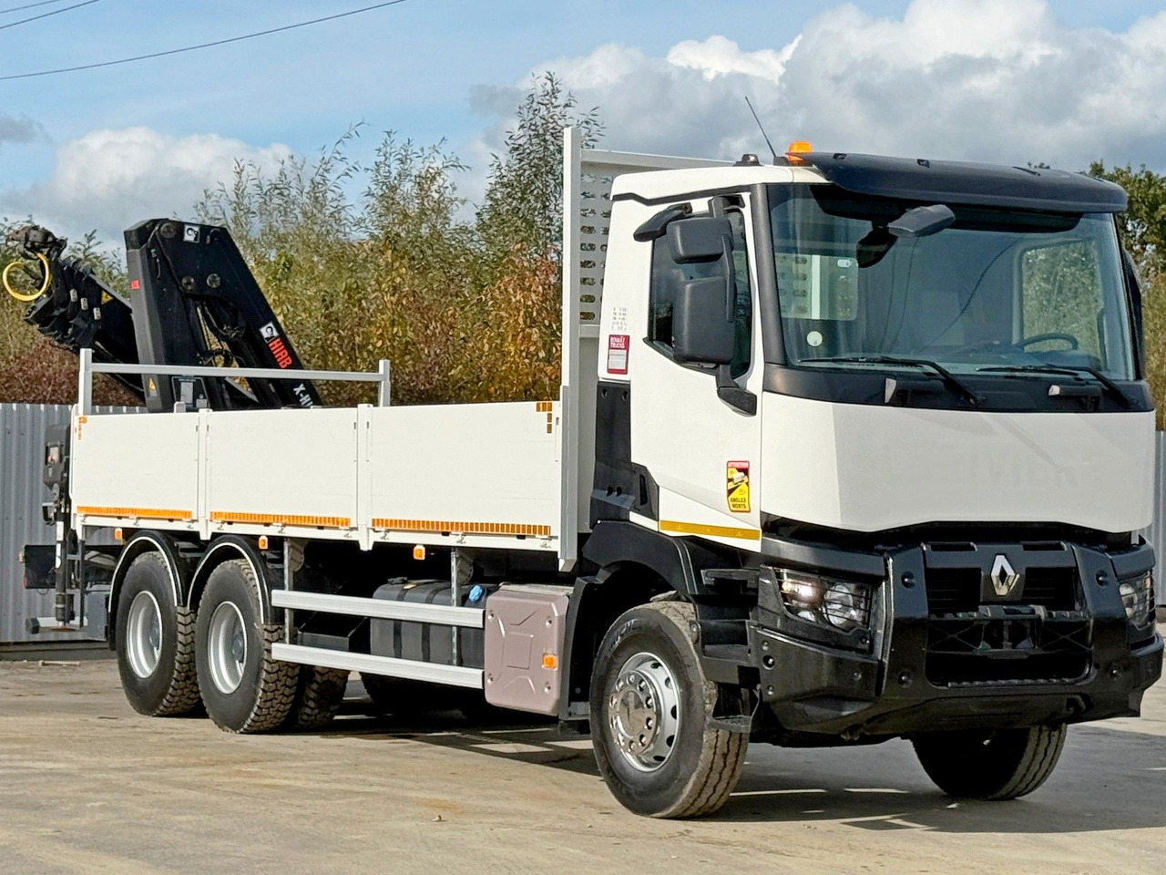 Renault C 380* HIAB X-HIDUO 188 B-3/FUNK*6x4 - Φορτηγό με γερανό: φωτογραφία 4 Renault C 380* HIAB X-HIDUO 188 B-3/FUNK*6x4 - Φορτηγό με γερανό: φωτογραφία 4