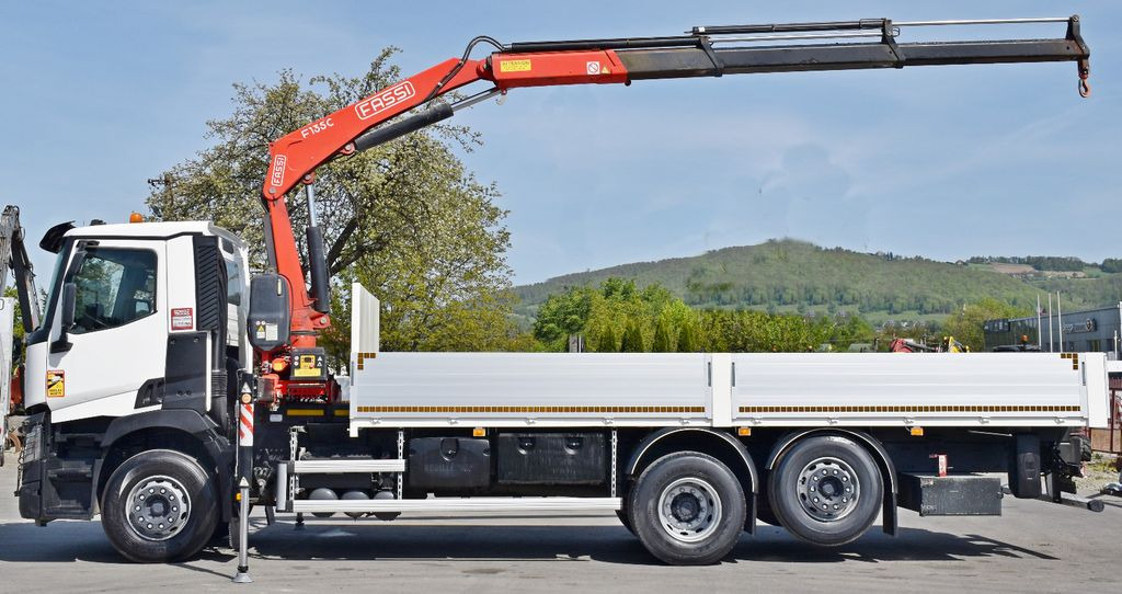 Renault C 380 * PRITSCHE 7,05 m* FASSI F 135C + FUNK - Φορτηγό με γερανό: φωτογραφία 5 Renault C 380 * PRITSCHE 7,05 m* FASSI F 135C + FUNK - Φορτηγό με γερανό: φωτογραφία 5