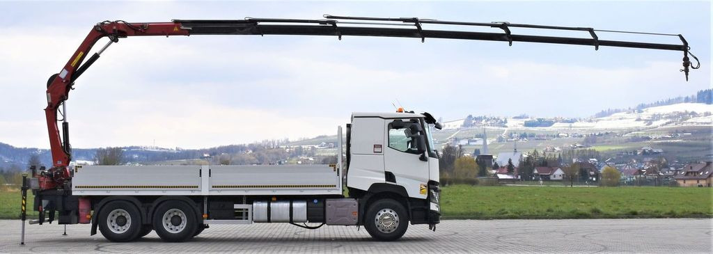 Renault C 460 * HMF 1510 K6 + FUNK * 6x4 - Φορτηγό με γερανό, Φορτηγό με ανοιχτή καρότσα: φωτογραφία 5 Renault C 460 * HMF 1510 K6 + FUNK * 6x4 - Φορτηγό με γερανό, Φορτηγό με ανοιχτή καρότσα: φωτογραφία 5