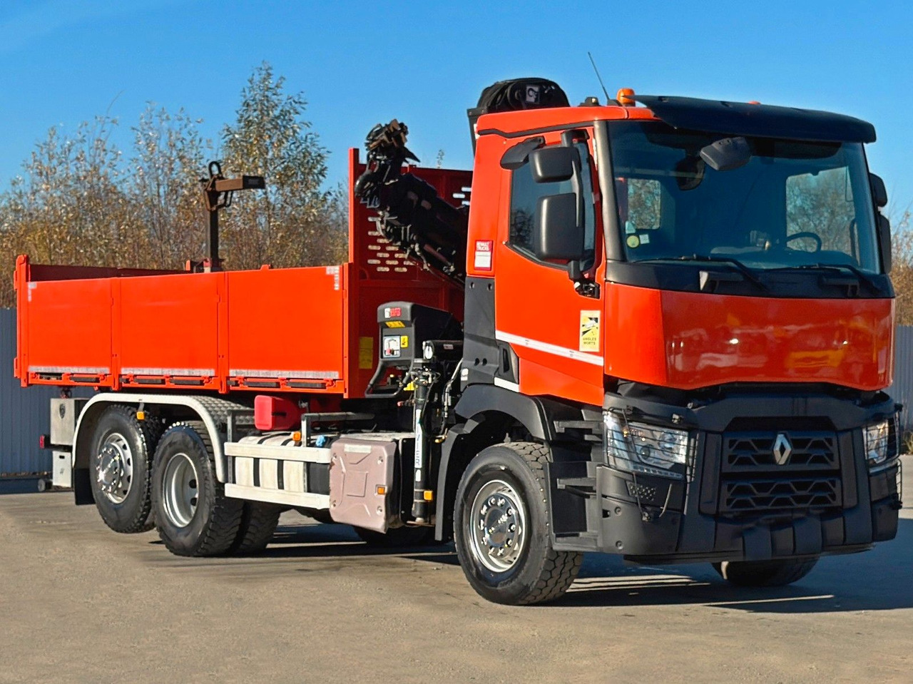 Renault C430 * HIAB 144 BS - 3 HIDUO+ FUNK/ 6x2 - Φορτηγό με γερανό: φωτογραφία 3 Renault C430 * HIAB 144 BS - 3 HIDUO+ FUNK/ 6x2 - Φορτηγό με γερανό: φωτογραφία 3