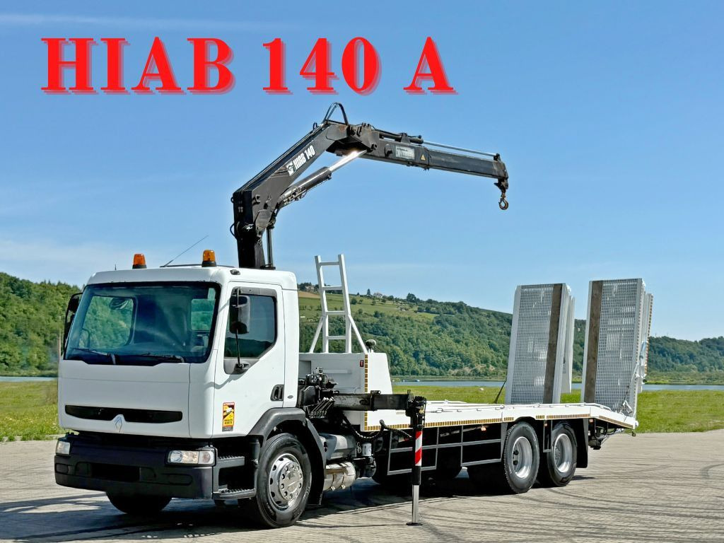 Renault KERAX 320 DCI* ABSCHLEPPWAGEN 7,35m + HIAB 140A - Φορτηγό ρυμούλκησης: φωτογραφία 1 Renault KERAX 320 DCI* ABSCHLEPPWAGEN 7,35m + HIAB 140A - Φορτηγό ρυμούλκησης: φωτογραφία 1