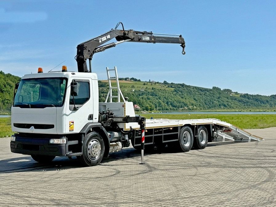 Renault KERAX 320 DCI* ABSCHLEPPWAGEN 7,35m + HIAB 140A - Φορτηγό ρυμούλκησης: φωτογραφία 3 Renault KERAX 320 DCI* ABSCHLEPPWAGEN 7,35m + HIAB 140A - Φορτηγό ρυμούλκησης: φωτογραφία 3