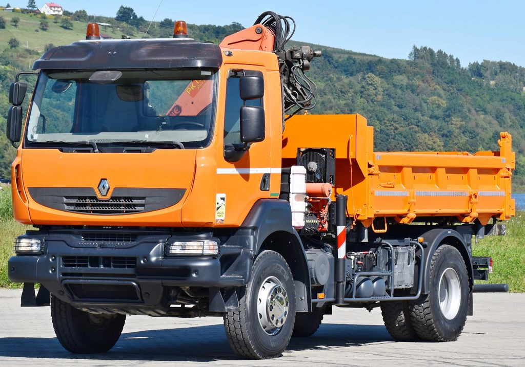 Renault KERAX 370 DXI* KIPPER 3,70m *PK 15500 + FUNK*TOP - Φορτηγό με γερανό, Φορτηγό ανατρεπόμενο: φωτογραφία 5 Renault KERAX 370 DXI* KIPPER 3,70m *PK 15500 + FUNK*TOP - Φορτηγό με γερανό, Φορτηγό ανατρεπόμενο: φωτογραφία 5