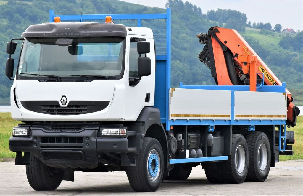 Renault KERAX 370 *PK 16502 + FUNK / 6x4 * TOP - Φορτηγό με γερανό, Φορτηγό με ανοιχτή καρότσα: φωτογραφία 4 Renault KERAX 370 *PK 16502 + FUNK / 6x4 * TOP - Φορτηγό με γερανό, Φορτηγό με ανοιχτή καρότσα: φωτογραφία 4