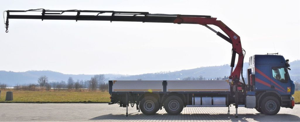 Renault Premium 410* PRITSCHE 6,50m *PK 32080/FUNK* TOP - Φορτηγό με γερανό, Φορτηγό με ανοιχτή καρότσα: φωτογραφία 5 Renault Premium 410* PRITSCHE 6,50m *PK 32080/FUNK* TOP - Φορτηγό με γερανό, Φορτηγό με ανοιχτή καρότσα: φωτογραφία 5