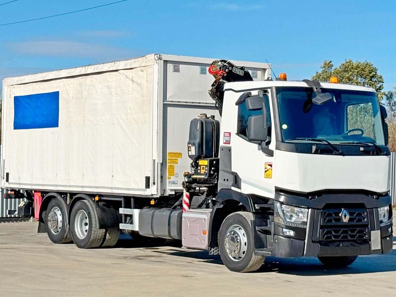 Renault T380 * FASSI F120B.2.22 + FUNK / 6x2! - Φορτηγό με γερανό: φωτογραφία 4 Renault T380 * FASSI F120B.2.22 + FUNK / 6x2! - Φορτηγό με γερανό: φωτογραφία 4