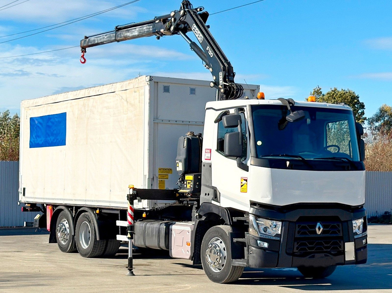 Renault T380 * FASSI F120B.2.22 + FUNK / 6x2! - Φορτηγό με γερανό: φωτογραφία 2 Renault T380 * FASSI F120B.2.22 + FUNK / 6x2! - Φορτηγό με γερανό: φωτογραφία 2