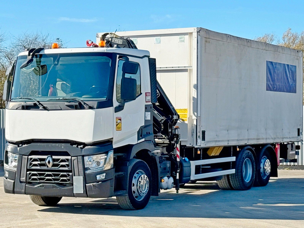 Renault T380 * FASSI F120B.2.22 + FUNK / 6x2! - Φορτηγό με γερανό: φωτογραφία 5 Renault T380 * FASSI F120B.2.22 + FUNK / 6x2! - Φορτηγό με γερανό: φωτογραφία 5