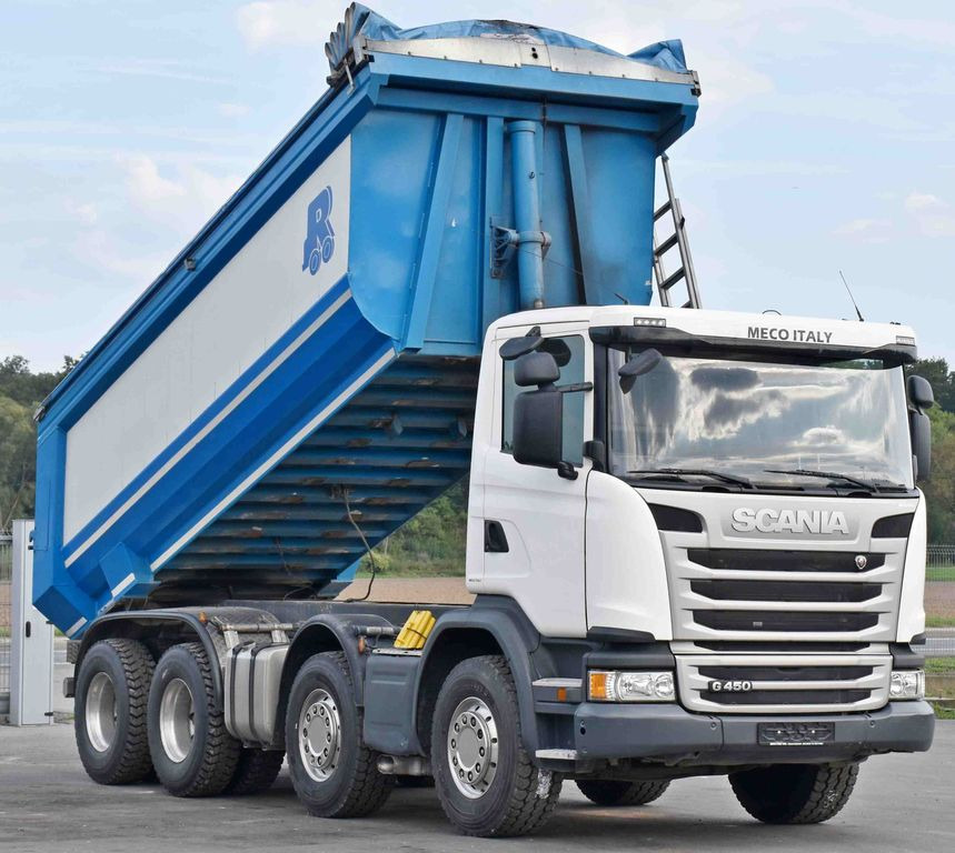 Scania G 450 * Kipper * TOPZUSTAND / 8x4 Scania G 450 * Kipper * TOPZUSTAND / 8x4 - Φορτηγό ανατρεπόμενο: φωτογραφία 4 Scania G 450 * Kipper * TOPZUSTAND / 8x4 Scania G 450 * Kipper * TOPZUSTAND / 8x4 - Φορτηγό ανατρεπόμενο: φωτογραφία 4