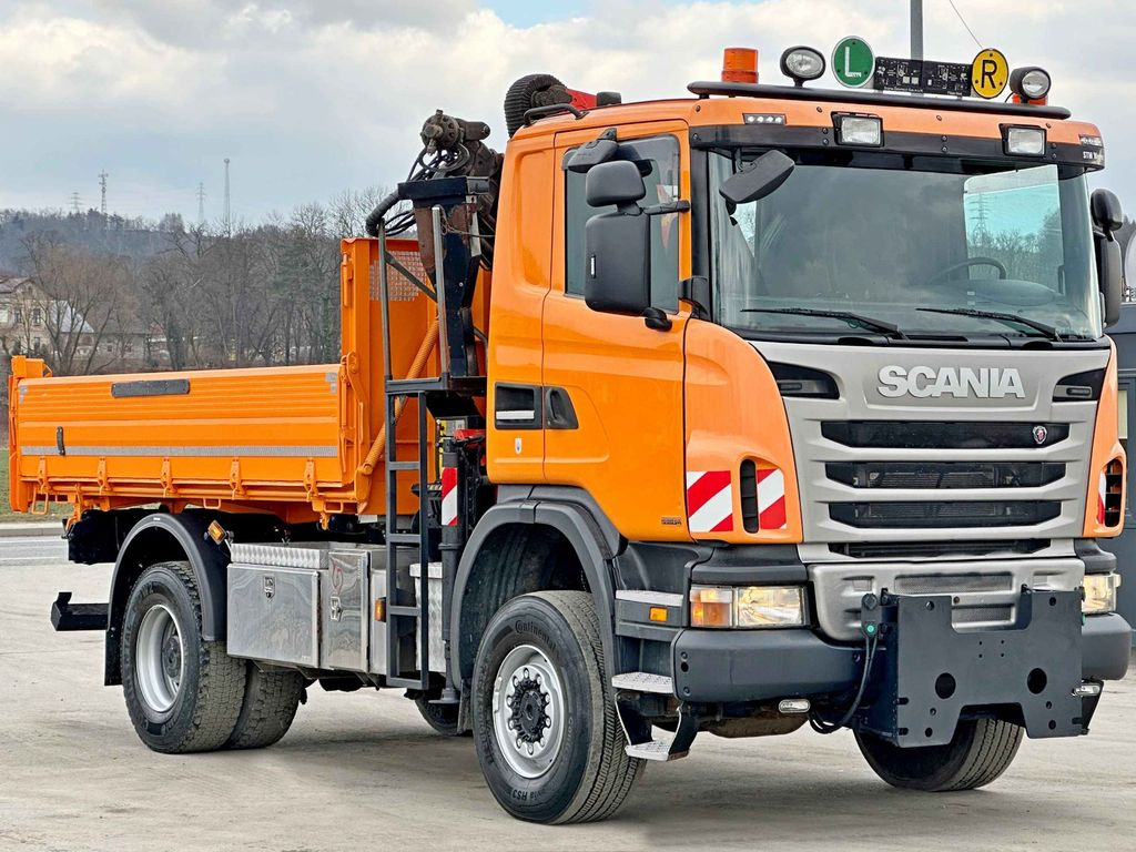 Scania G360 Kipper 4,10m *PK 11002 B + FUNK *4x4 Scania G360 Kipper 4,10m *PK 11002 B + FUNK *4x4 - Φορτηγό ανατρεπόμενο, Φορτηγό με γερανό: φωτογραφία 4 Scania G360 Kipper 4,10m *PK 11002 B + FUNK *4x4 Scania G360 Kipper 4,10m *PK 11002 B + FUNK *4x4 - Φορτηγό ανατρεπόμενο, Φορτηγό με γερανό: φωτογραφία 4