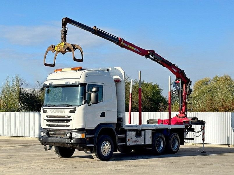 Scania G490* HOLZTRANSPORTER * PENZ 12Z8.70* 6x6 - Φορτηγό ξυλείας, Φορτηγό με γερανό: φωτογραφία 2 Scania G490* HOLZTRANSPORTER * PENZ 12Z8.70* 6x6 - Φορτηγό ξυλείας, Φορτηγό με γερανό: φωτογραφία 2