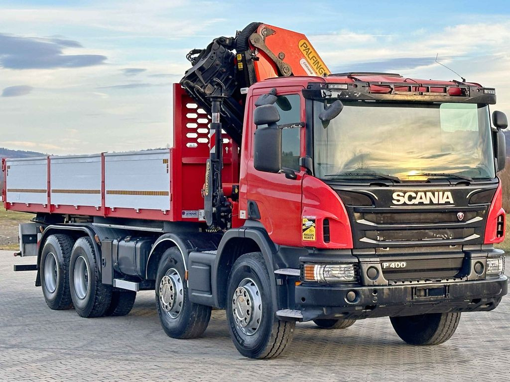 Scania P 400 Kipper 6,80 m * PK 33002-EH D + FUNK * 8x4 Scania P 400 Kipper 6,80 m * PK 33002-EH D + FUNK * 8x4 - Φορτηγό ανατρεπόμενο, Φορτηγό με γερανό: φωτογραφία 3 Scania P 400 Kipper 6,80 m * PK 33002-EH D + FUNK * 8x4 Scania P 400 Kipper 6,80 m * PK 33002-EH D + FUNK * 8x4 - Φορτηγό ανατρεπόμενο, Φορτηγό με γερανό: φωτογραφία 3