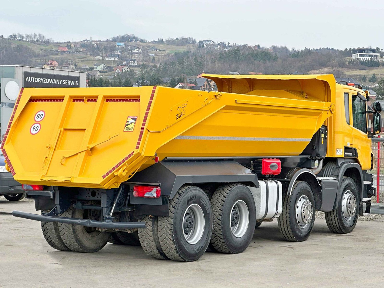 Καινούριο Φορτηγό ανατρεπόμενο Scania P 400 Kipper * 8x4 * TOPZUSTAND !: φωτογραφία 6