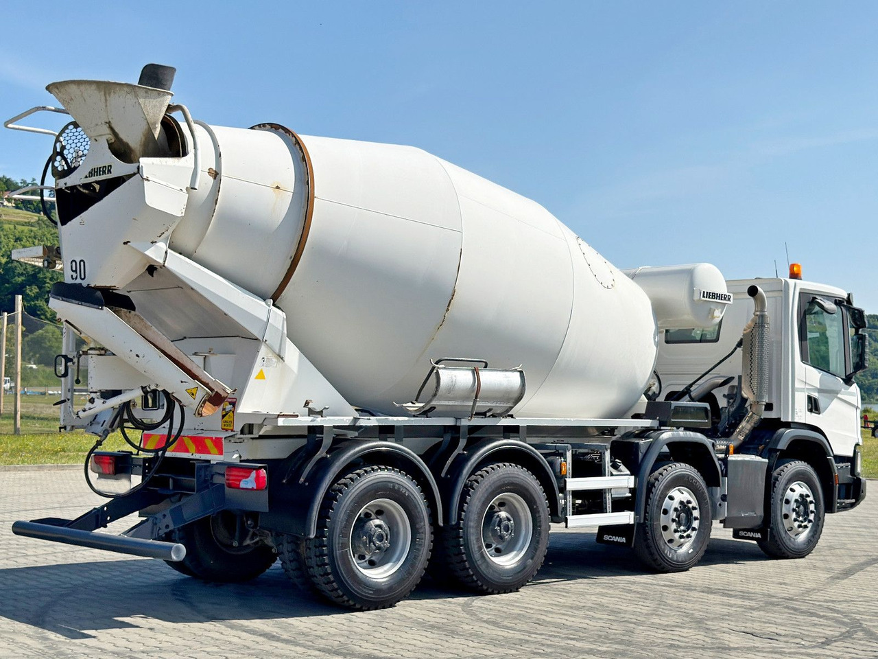 Leasing  Scania P 450 * Betonmischer * 8x4 * TOPZUSTAND Scania P 450 * Betonmischer * 8x4 * TOPZUSTAND: φωτογραφία 6