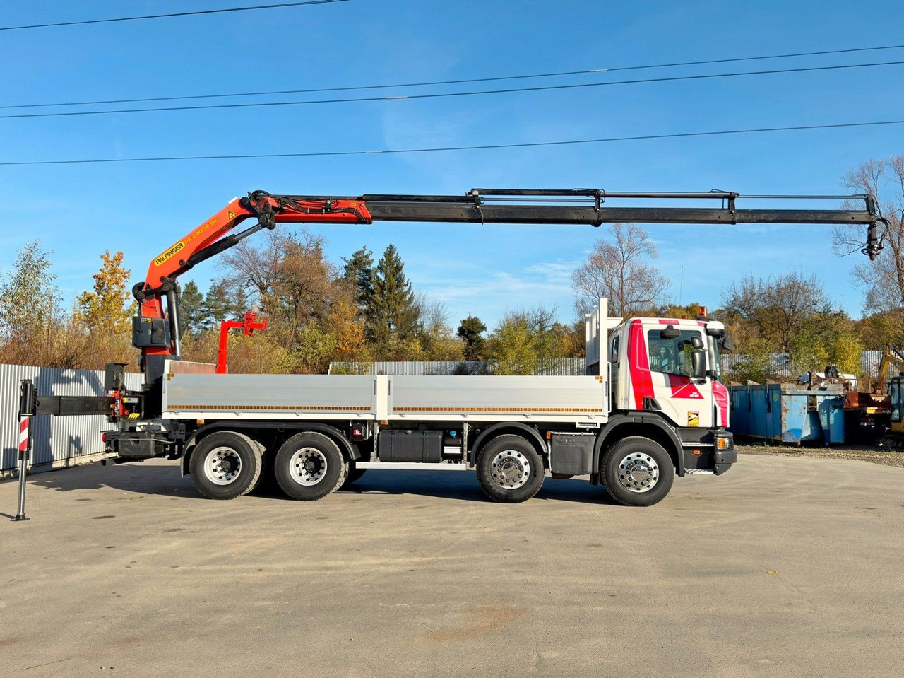 Scania P 450* PRITSCHE 6,90m * PK 23002- SH C FUNK *8x4 - Φορτηγό με γερανό: φωτογραφία 5 Scania P 450* PRITSCHE 6,90m * PK 23002- SH C FUNK *8x4 - Φορτηγό με γερανό: φωτογραφία 5