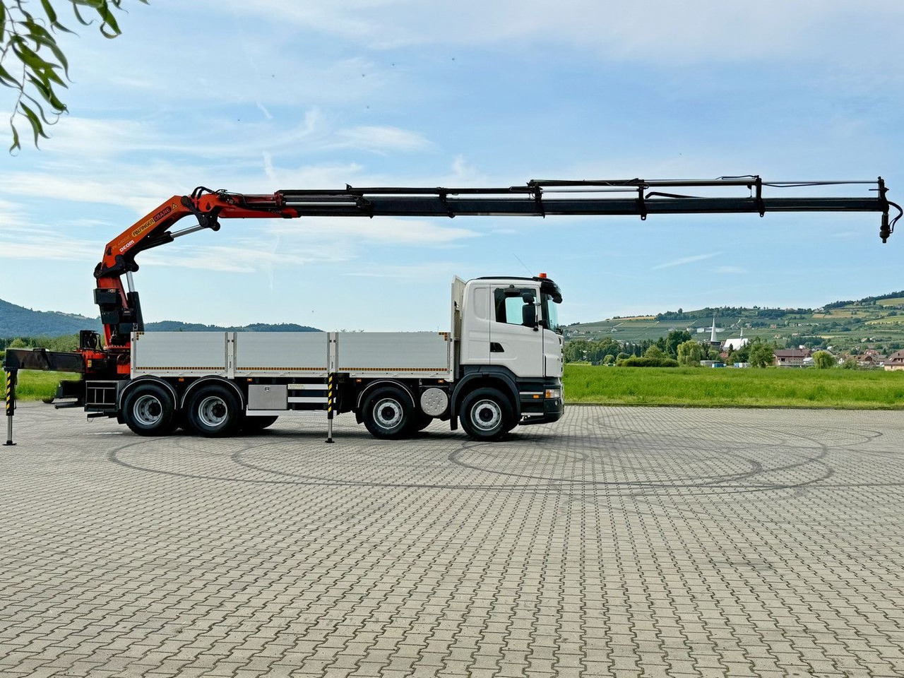 Scania R 420 PRITSCHE 6,47 m * PK 44002/FUNK * 8x4 /TOP - Φορτηγό με γερανό: φωτογραφία 5 Scania R 420 PRITSCHE 6,47 m * PK 44002/FUNK * 8x4 /TOP - Φορτηγό με γερανό: φωτογραφία 5