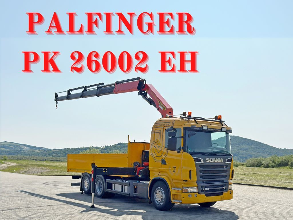 Scania R 500 * PK 26002 EH + FUNK * TOPZUSTAND - Φορτηγό με γερανό: φωτογραφία 1 Scania R 500 * PK 26002 EH + FUNK * TOPZUSTAND - Φορτηγό με γερανό: φωτογραφία 1