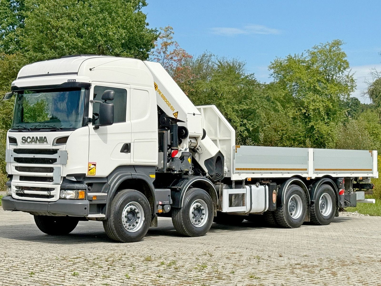 Scania R 500 * PK 88002 - EH G + FUNK * 8x4 *TOPZUSTAND - Φορτηγό με γερανό: φωτογραφία 4 Scania R 500 * PK 88002 - EH G + FUNK * 8x4 *TOPZUSTAND - Φορτηγό με γερανό: φωτογραφία 4