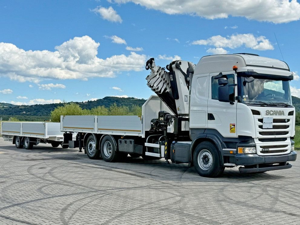 Scania R440 * HIAB 422 E-6 HIPRO + FUNK + Anhänger!*TOP - Φορτηγό με γερανό: φωτογραφία 3 Scania R440 * HIAB 422 E-6 HIPRO + FUNK + Anhänger!*TOP - Φορτηγό με γερανό: φωτογραφία 3