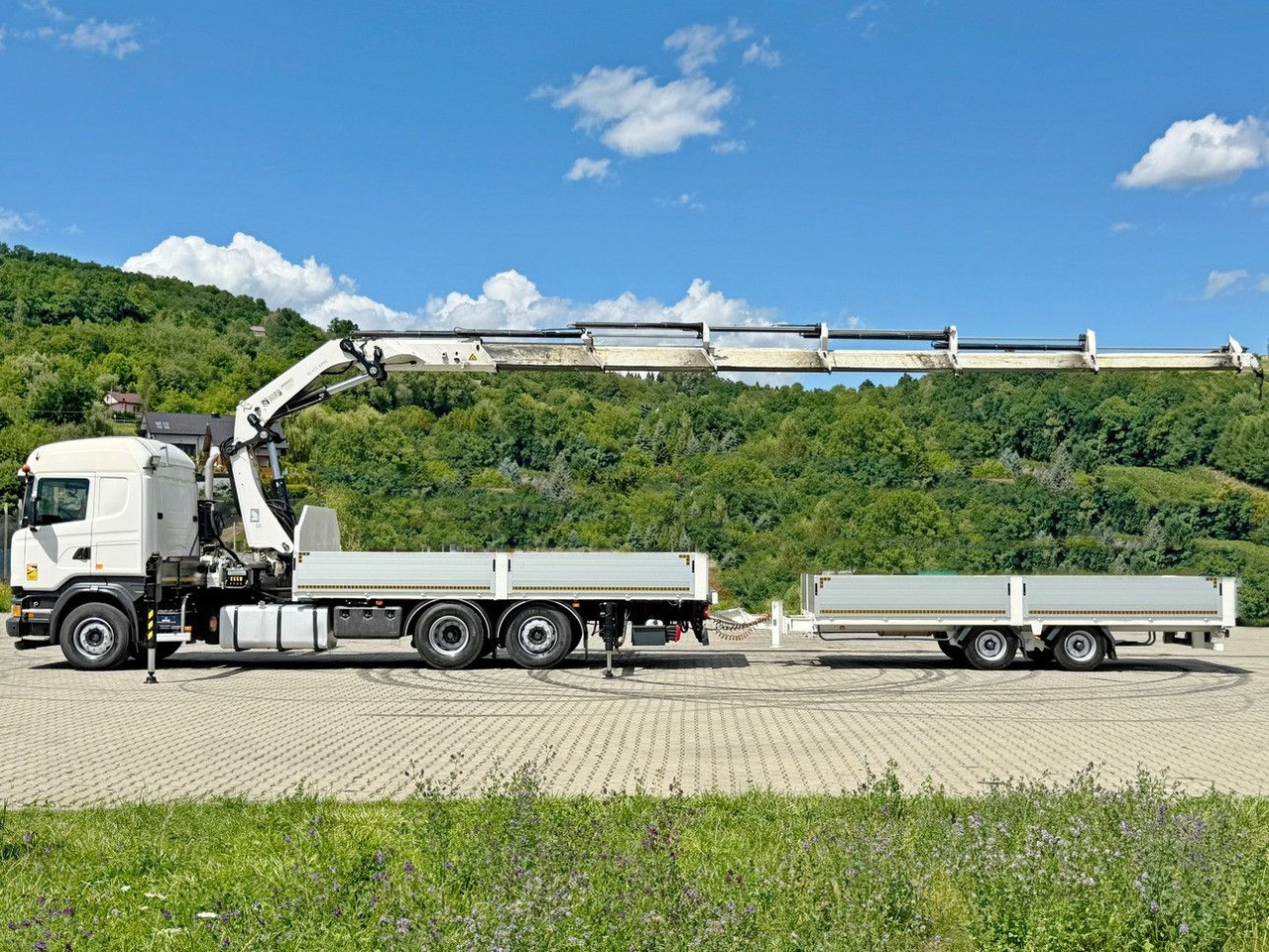 Scania R440 * HIAB 422 E-6 HIPRO + FUNK + Anhänger!*TOP - Φορτηγό με γερανό: φωτογραφία 5 Scania R440 * HIAB 422 E-6 HIPRO + FUNK + Anhänger!*TOP - Φορτηγό με γερανό: φωτογραφία 5