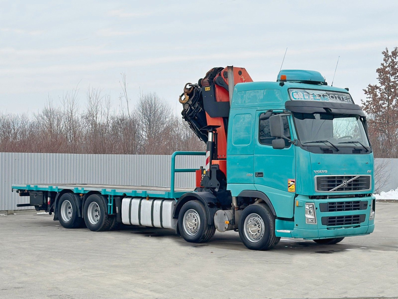 Volvo FH 480 Pritsche 7,50 * PK 10002 * TOPZUSTAND - Φορτηγό με γερανό: φωτογραφία 3 Volvo FH 480 Pritsche 7,50 * PK 10002 * TOPZUSTAND - Φορτηγό με γερανό: φωτογραφία 3