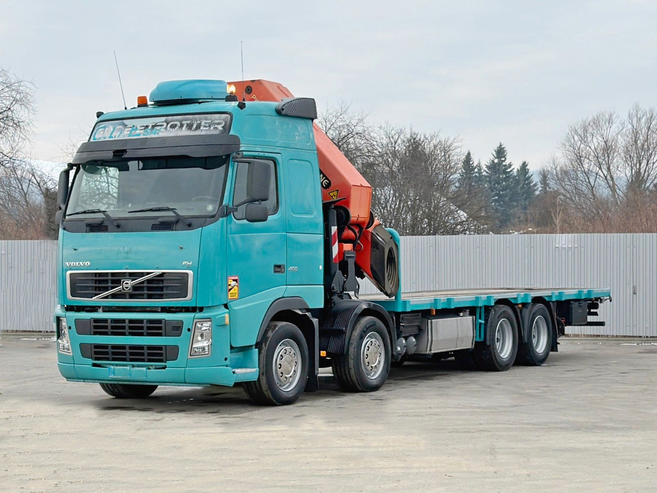 Volvo FH 480 Pritsche 7,50 * PK 10002 * TOPZUSTAND - Φορτηγό με γερανό: φωτογραφία 4 Volvo FH 480 Pritsche 7,50 * PK 10002 * TOPZUSTAND - Φορτηγό με γερανό: φωτογραφία 4