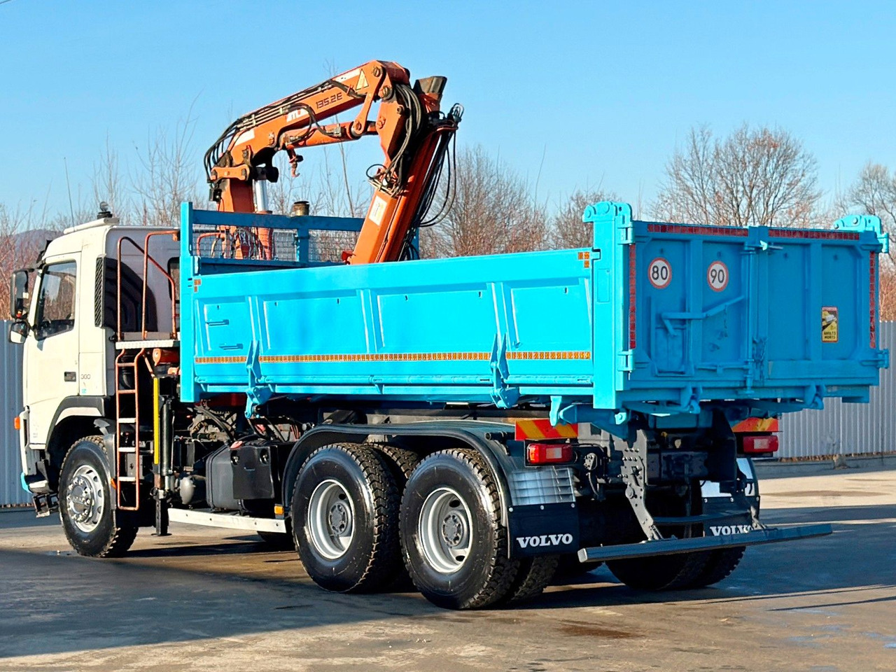 Volvo FM 380 Kipper 5,10 m * ATLAS TEREX 135.2ME-A2 - Φορτηγό ανατρεπόμενο, Φορτηγό με γερανό: φωτογραφία 4 Volvo FM 380 Kipper 5,10 m * ATLAS TEREX 135.2ME-A2 - Φορτηγό ανατρεπόμενο, Φορτηγό με γερανό: φωτογραφία 4