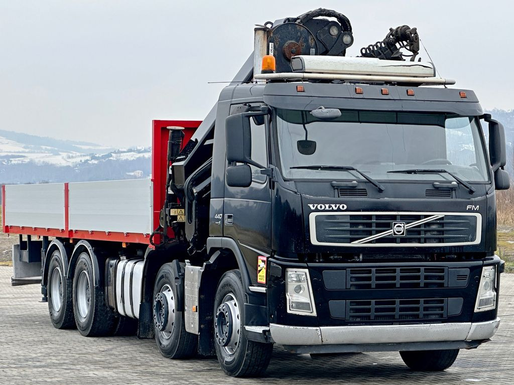 Volvo FM 440* HIAB 377 E-7 HIDUO + FUNK / 8x4 Volvo FM 440* HIAB 377 E-7 HIDUO + FUNK / 8x4 - Φορτηγό με ανοιχτή καρότσα, Φορτηγό με γερανό: φωτογραφία 3 Volvo FM 440* HIAB 377 E-7 HIDUO + FUNK / 8x4 Volvo FM 440* HIAB 377 E-7 HIDUO + FUNK / 8x4 - Φορτηγό με ανοιχτή καρότσα, Φορτηγό με γερανό: φωτογραφία 3
