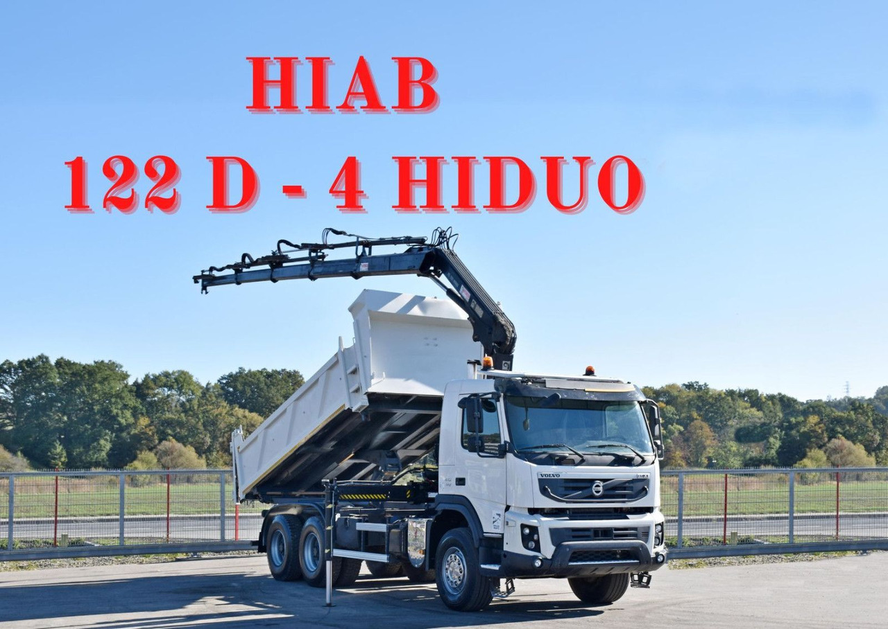 Volvo FMX 410 Kipper 5,20m*HIAB 122 D-4 HIDUO/FUNK*6x4 - Φορτηγό ανατρεπόμενο: φωτογραφία 1 Volvo FMX 410 Kipper 5,20m*HIAB 122 D-4 HIDUO/FUNK*6x4 - Φορτηγό ανατρεπόμενο: φωτογραφία 1