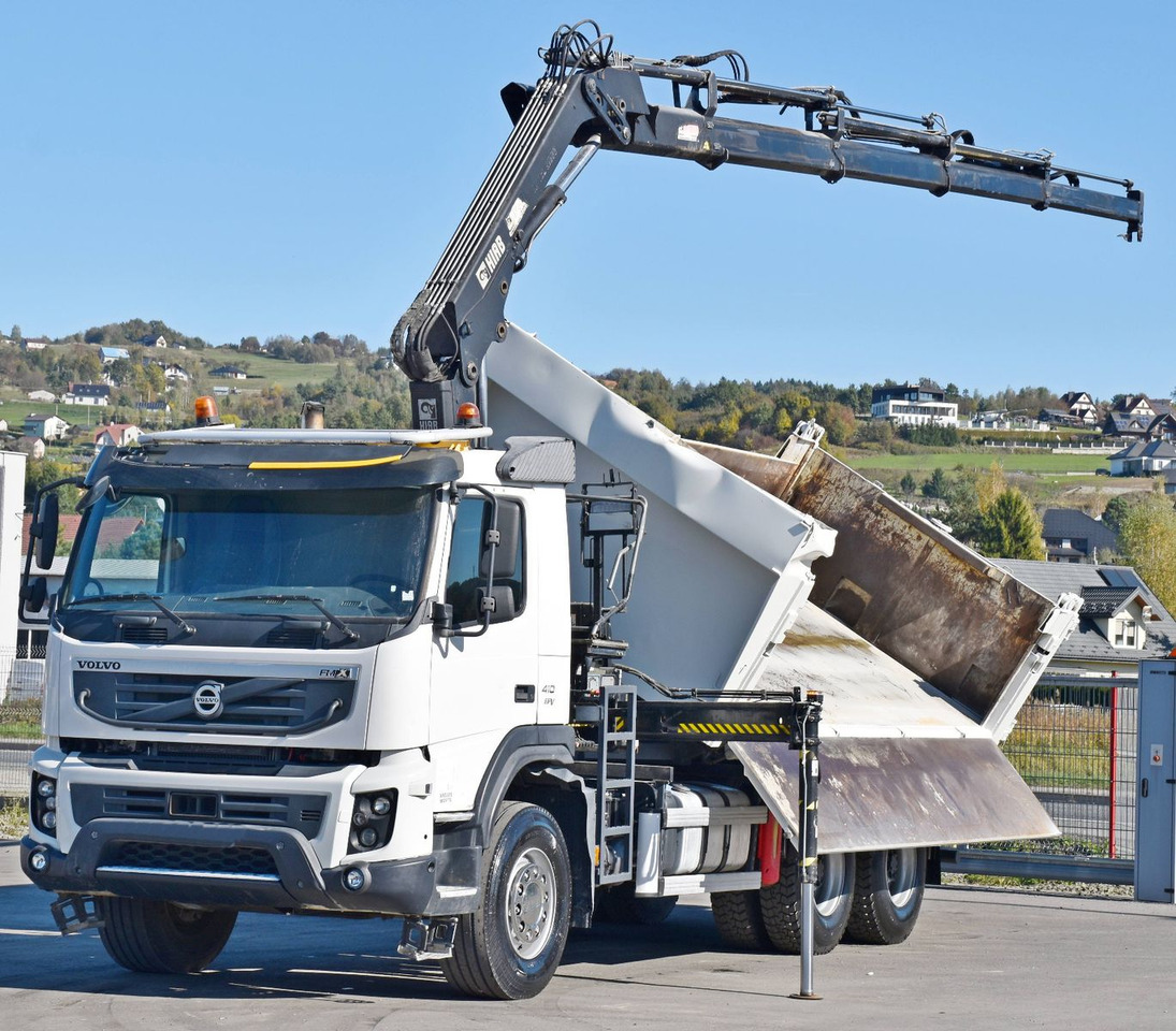 Volvo FMX 410 Kipper 5,20m*HIAB 122 D-4 HIDUO/FUNK*6x4 - Φορτηγό ανατρεπόμενο: φωτογραφία 3 Volvo FMX 410 Kipper 5,20m*HIAB 122 D-4 HIDUO/FUNK*6x4 - Φορτηγό ανατρεπόμενο: φωτογραφία 3