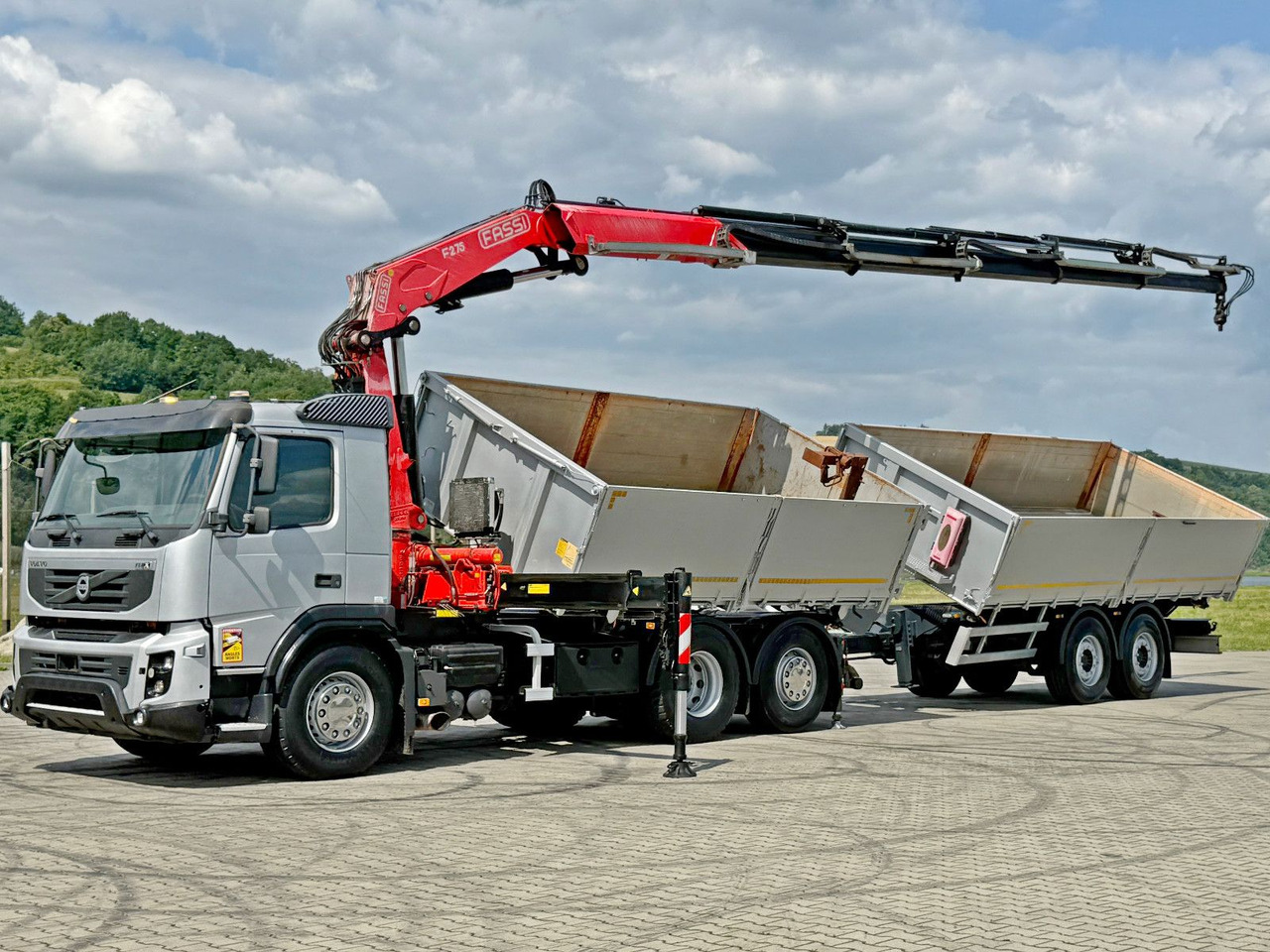 Volvo FMX 420* FASSI F275.2.25 + FUNK + Anhänger / TOP - Φορτηγό με γερανό: φωτογραφία 3 Volvo FMX 420* FASSI F275.2.25 + FUNK + Anhänger / TOP - Φορτηγό με γερανό: φωτογραφία 3