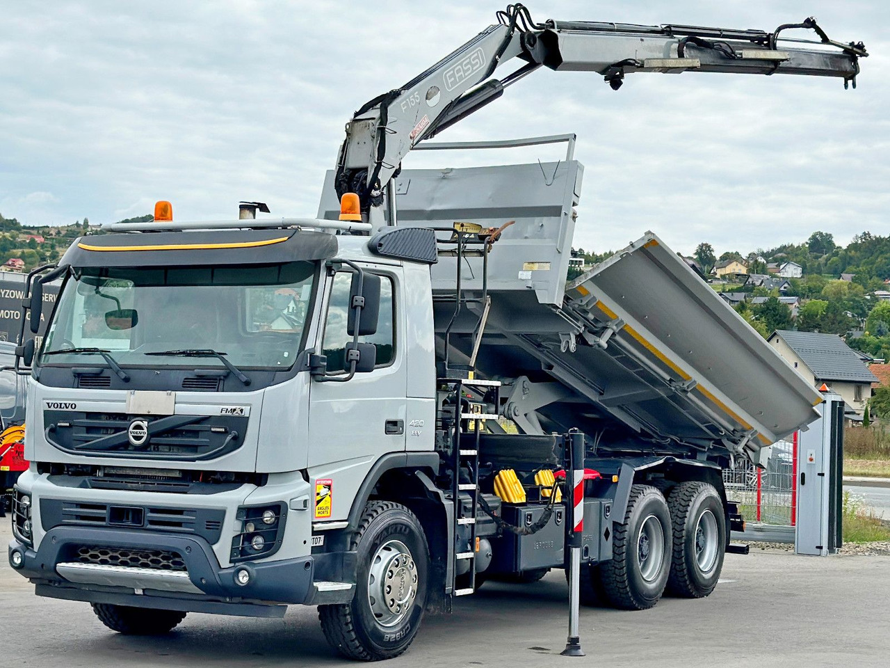 Volvo FMX 420 Kipper 5,10m *FASSI F155A.0.22+FUNK/6x4 - Φορτηγό ανατρεπόμενο: φωτογραφία 3 Volvo FMX 420 Kipper 5,10m *FASSI F155A.0.22+FUNK/6x4 - Φορτηγό ανατρεπόμενο: φωτογραφία 3